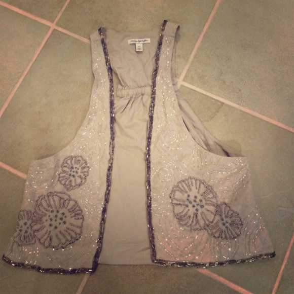 American Eagle Beaded Vest