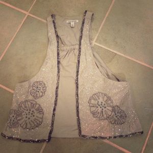 American Eagle Beaded Vest