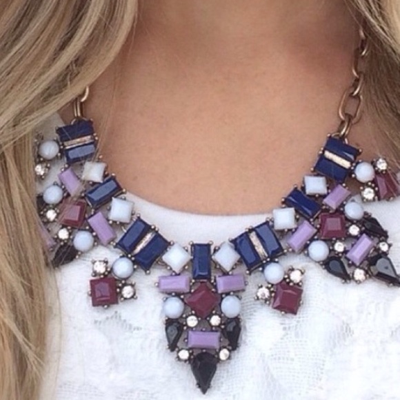 Crystal Decadence Statement Necklace - Picture 1 of 2