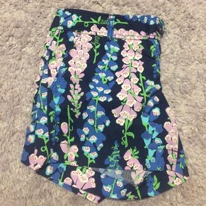 Lilly Pulitzer Navy Print Callahan Shorts
