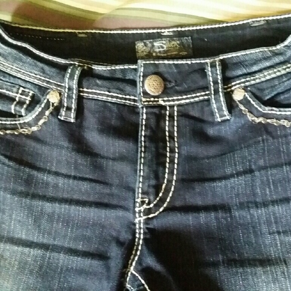 Silver Dark Wash Jeans - Picture 4 of 4