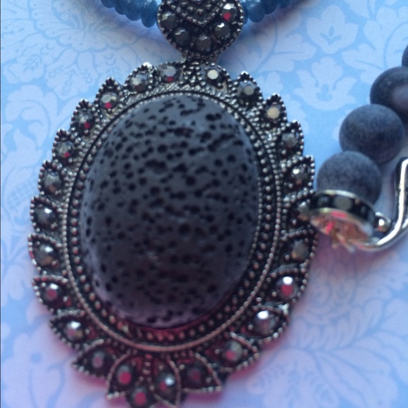 ❤️🔻⬇️⬇️ SALE SALE!! 🎉🎉MARCASITE & VOLCANIC LAVA - Picture 4 of 4