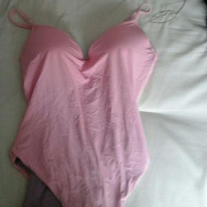Pink bathing suit