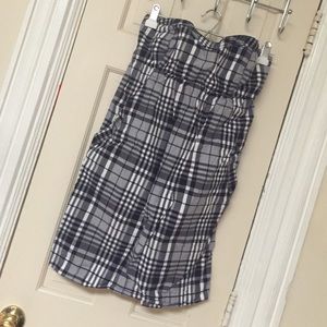 AE Plaid Tube Dress