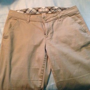 Khaki trousers