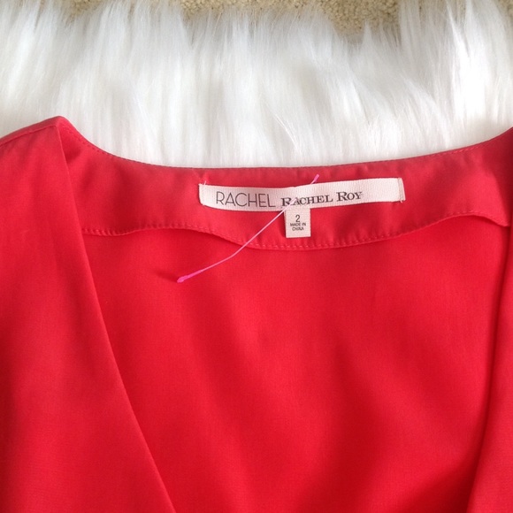 Coral Rachel Roy Dress - Picture 3 of 4