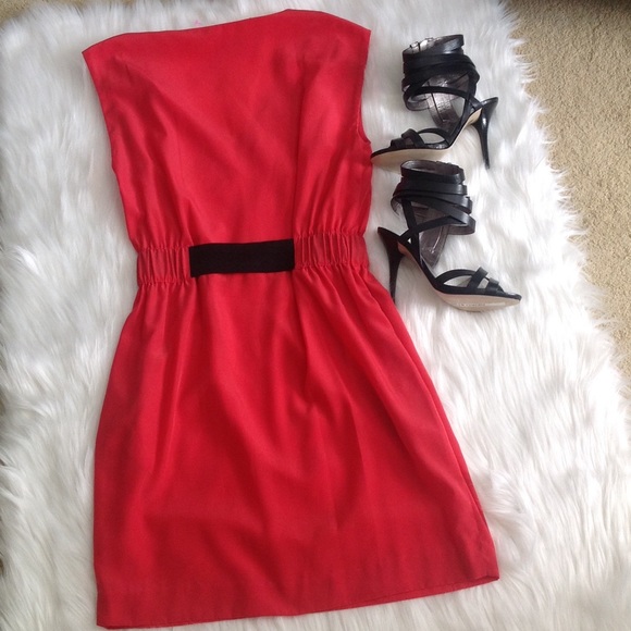 Coral Rachel Roy Dress - Picture 4 of 4