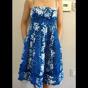 Gap Baby Doll Linen Dress