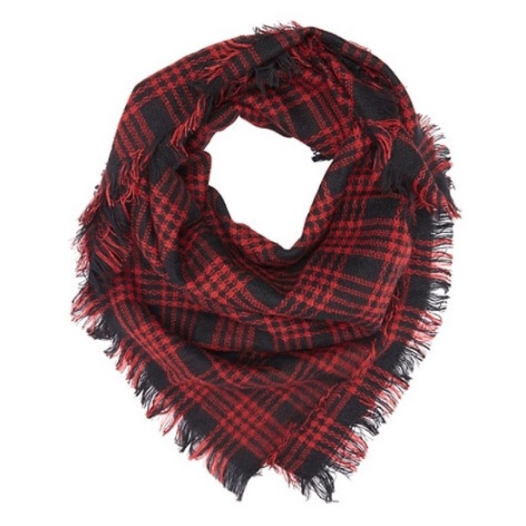 Charlotte Russe Accessories - Plaid Square Scarf ❤️