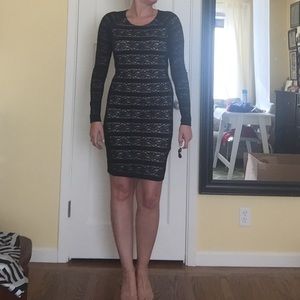 🚨FLASH SALE🚨Bebe NEW! Black Stretchy Lace dress