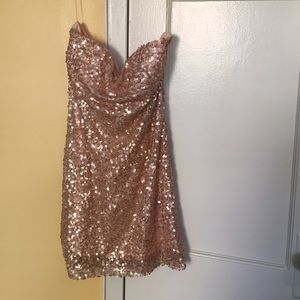 Champagne colored dress