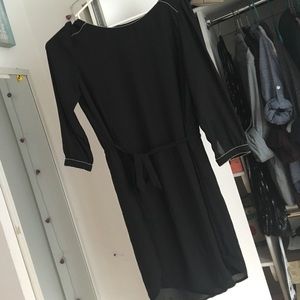 Black work dress