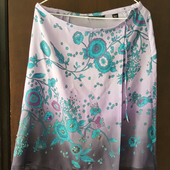 Valerie Stevens purple skirt, NWT.  10.