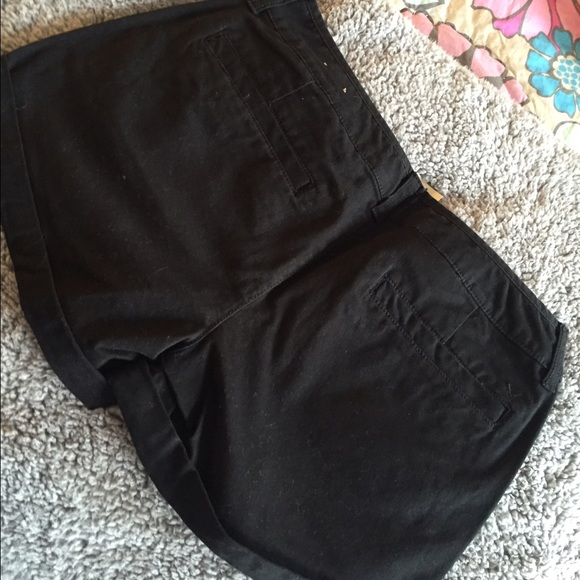 Black Chino Shorts