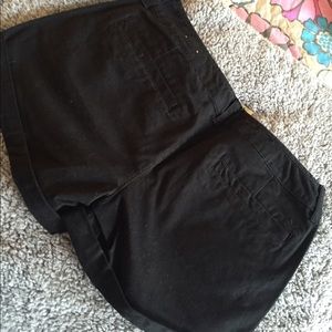 Black Chino Shorts