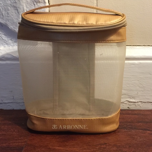 arbonne gold bag