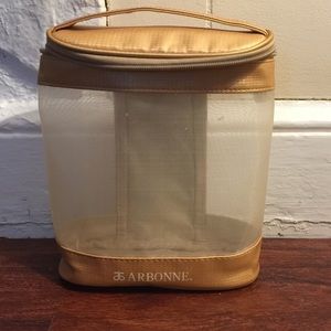 Arbonne gold bag