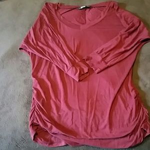 Burgundy Blouse