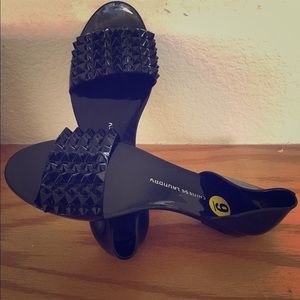 Chinese Laundry peep toe jelly flats 9