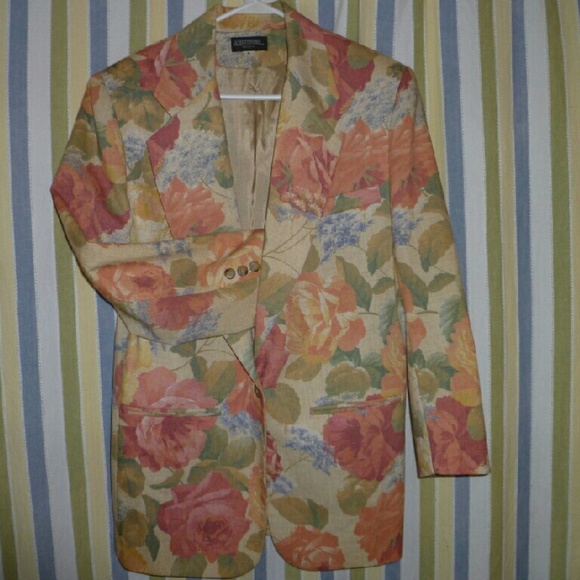 Vantage Floral Blazer - Picture 1 of 3