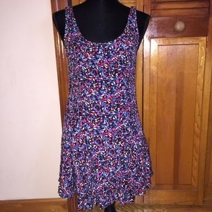 Free People floral mini dress