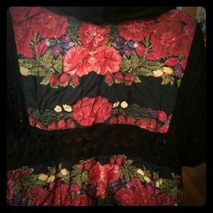 Anthropologie open knitted cardigan