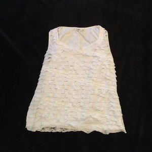Cato ruffled tank top