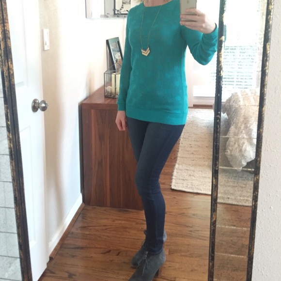 Fossil Green Sweater