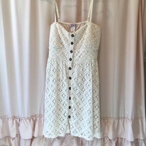 Flower lace dress