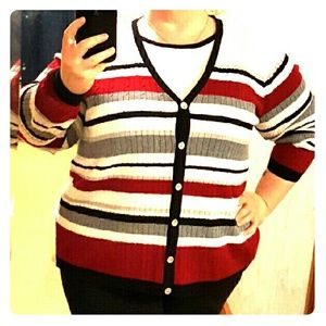Flash Sale! Alfred Dunner Womans Plus Size Sweater
