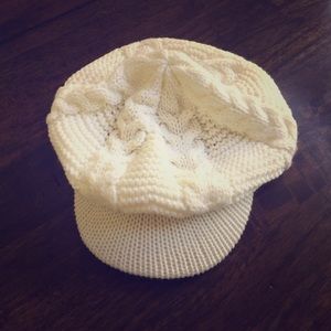 Knitted Cabby Hat