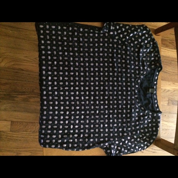 J.Crew tear drop pattern short sleeve shirt - Picture 2 of 3