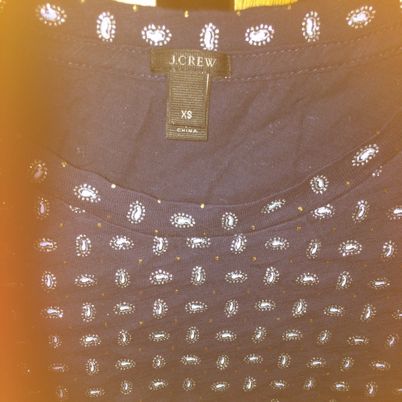 J.Crew tear drop pattern short sleeve shirt - Picture 3 of 3