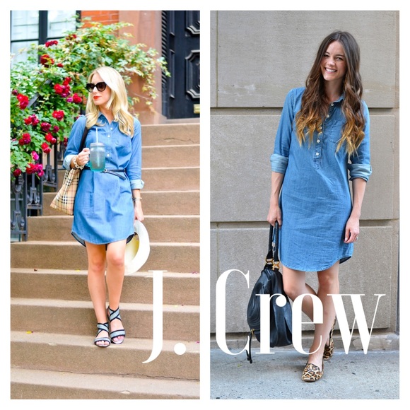 J. Crew Dresses & Skirts - J. Crew chambray dress