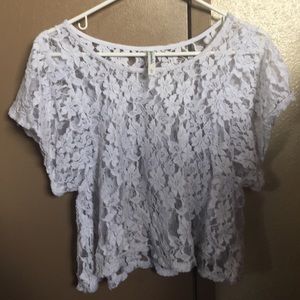 Flowy lace top