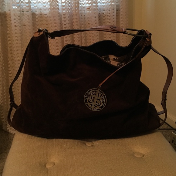Suede tote - Picture 2 of 3