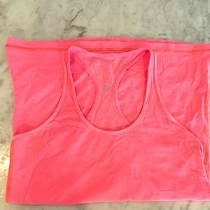 Lululemon Cool Racerback tank-  flashlight pink