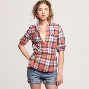 J. Crew Madras Popover