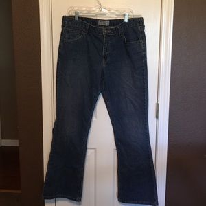Levi boot cut jeans