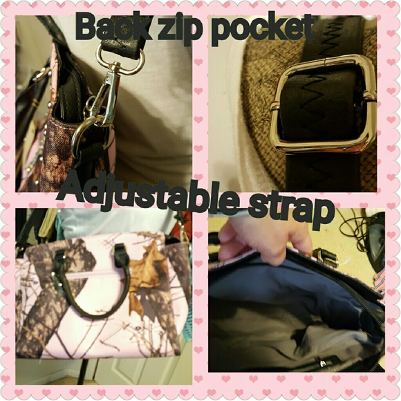 SOLD 💓 Trendy Mossy Oak Satchel - Picture 4 of 4