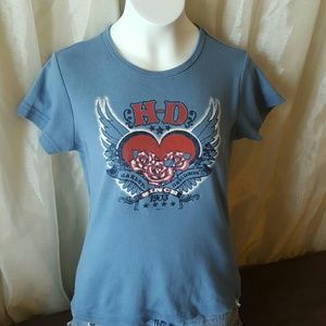 Vintage look HD T shirt