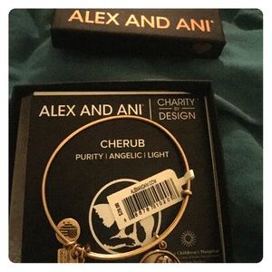 Alex and Ani "cherub" bracelet. NWOT