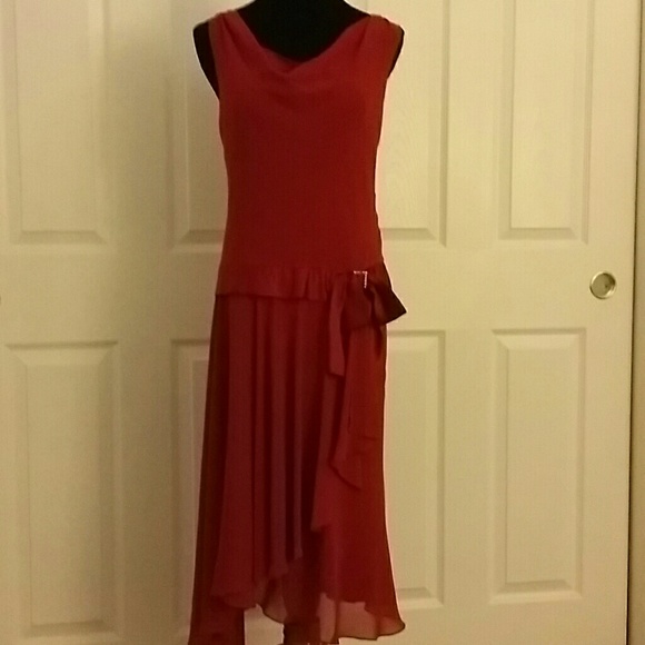 London Times Red Dress