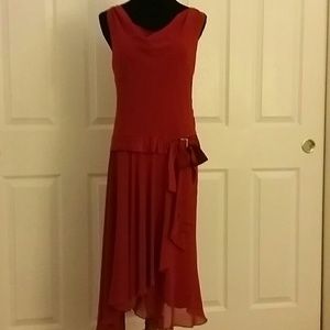 London Times Red Dress