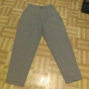 Kathy Ireland Black and White Checkered Slacks