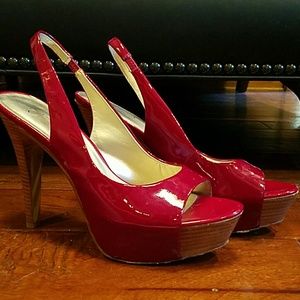 Red high heels