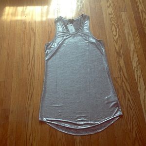 Silver dress from H&M