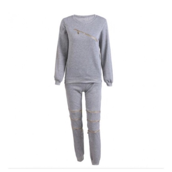 Zipper Sweatsuit