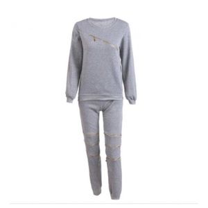 Zipper Sweatsuit