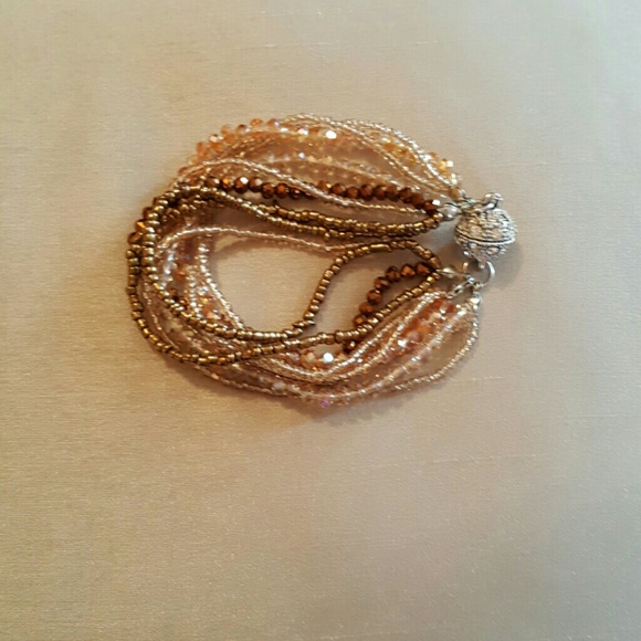 Beautiful ten strand bracelet